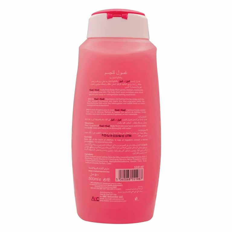 Cool &amp; Cool Fruity Fresh Body Wash 500ml