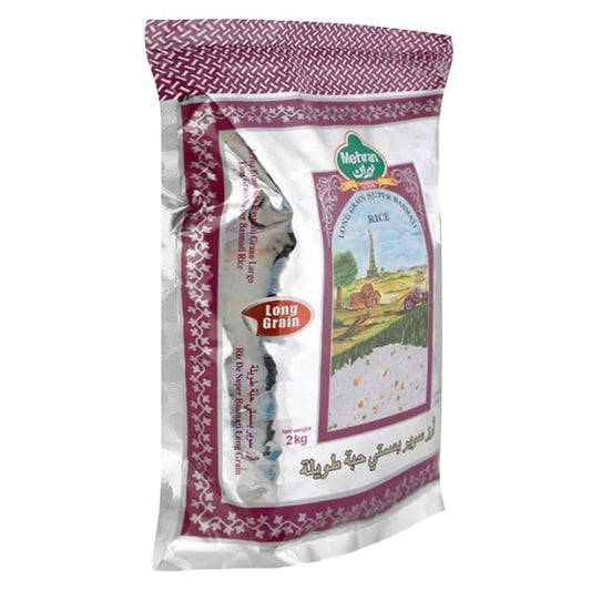 Mehran Long Grain Super Sella Rice 2kg