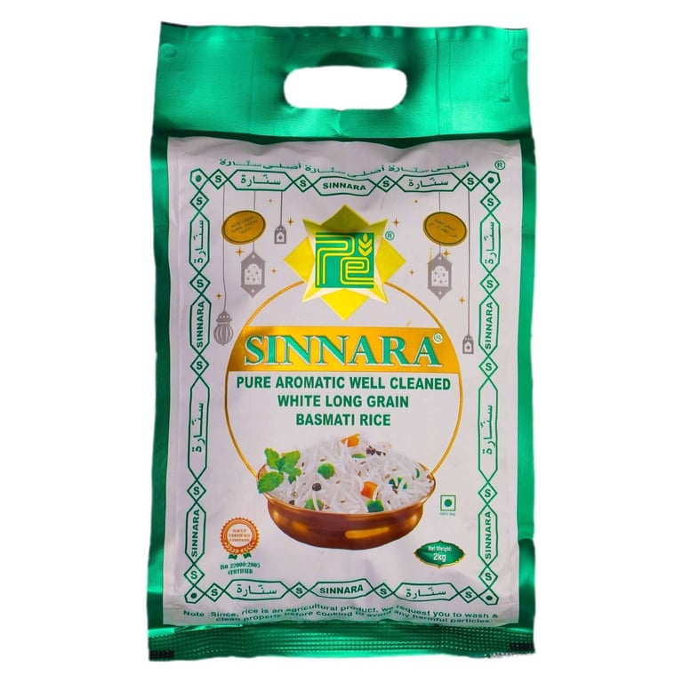 Sinnara Pure Aromatic Basmati Rice 2kg