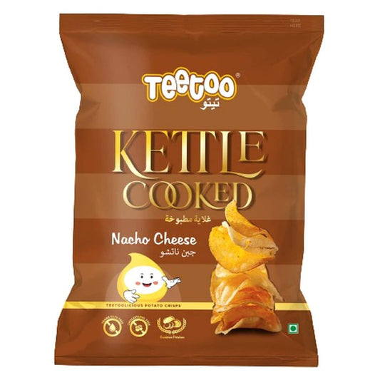 Teetoo Kettle Cooked Nacho Cheese Chips 40g