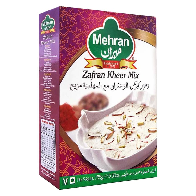 Mehran Zafran Kheer Mix 155g