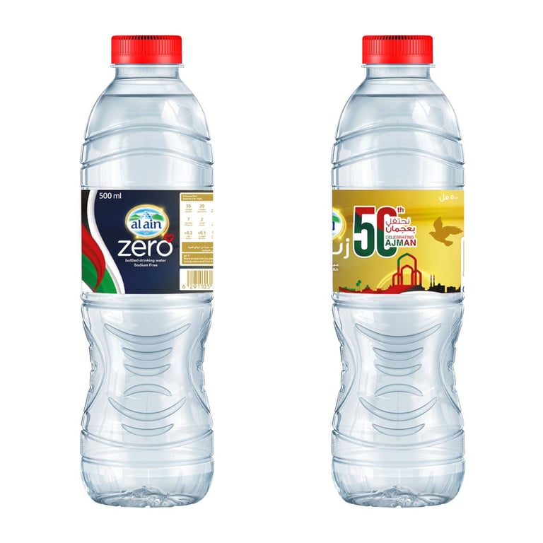 Al Ain Zero Sodium Drinking Water 500ml Pack of 12