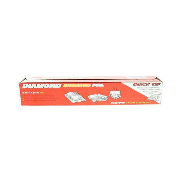 Diamond Aluminium Foil Silver 200sqft