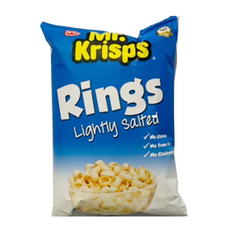 NFI Mr. Krisps Lightly Salted Rings 80g