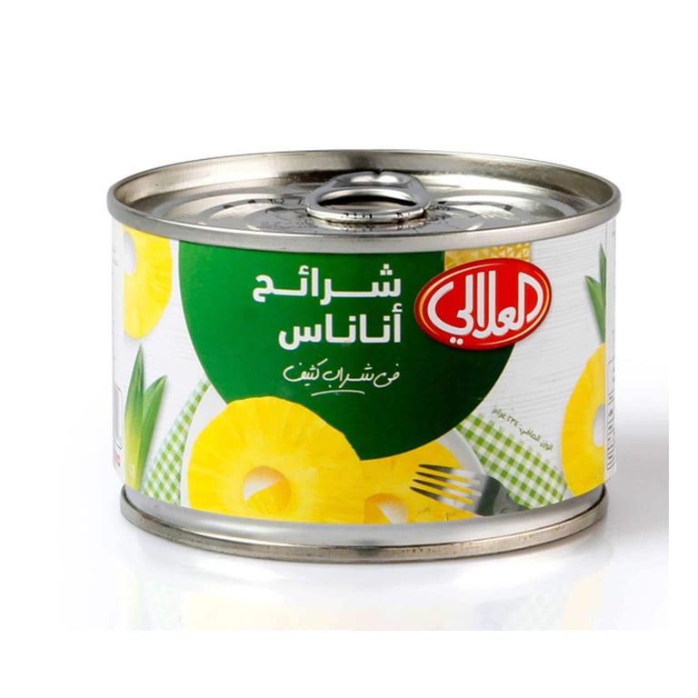 Al Alali Pineapple Slices In Heavy Syrup 234g