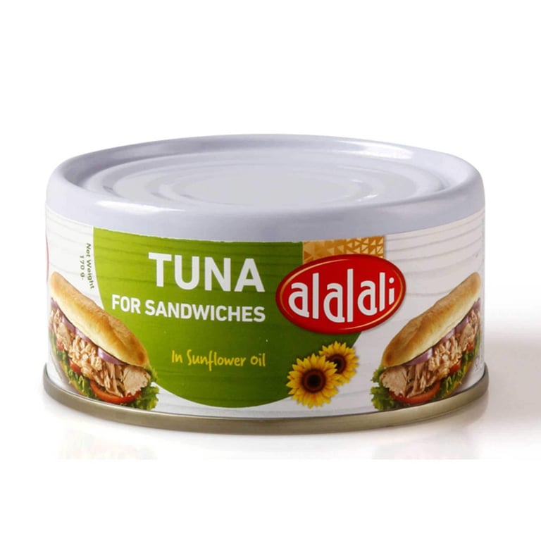 Al Alali Tuna For Sandwiches In Sunflower Oil 170g