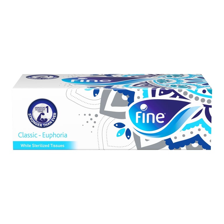 Fine Facial Tissue 150 Sheets X 2 Ply Pack Of 5&nbsp;Classic