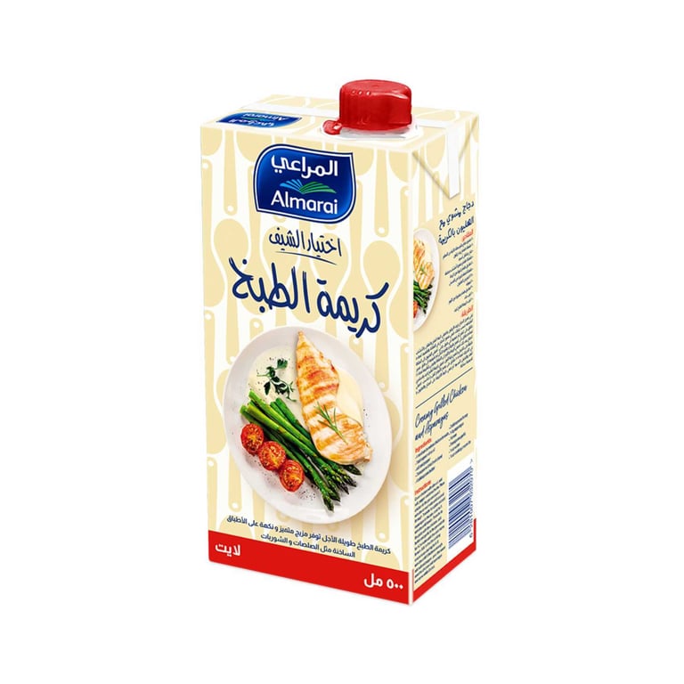 Almarai Chef &amp; Choice Lite Cooking Cream 500ml