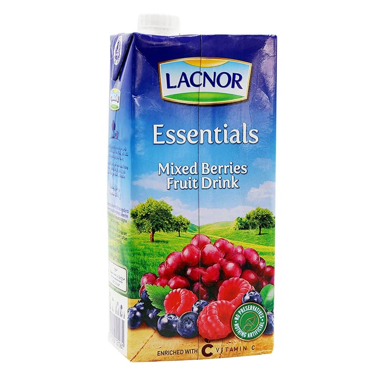 Lacnor Essentials Mixed Berries Juice 1L