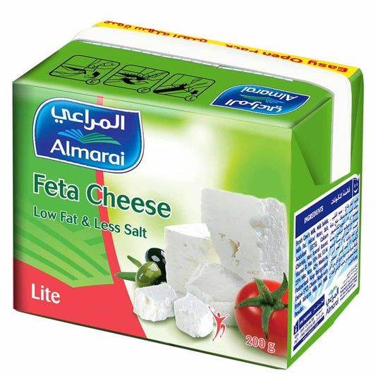 Almarai Low Fat And less Salt lite Feta Cheese 200g