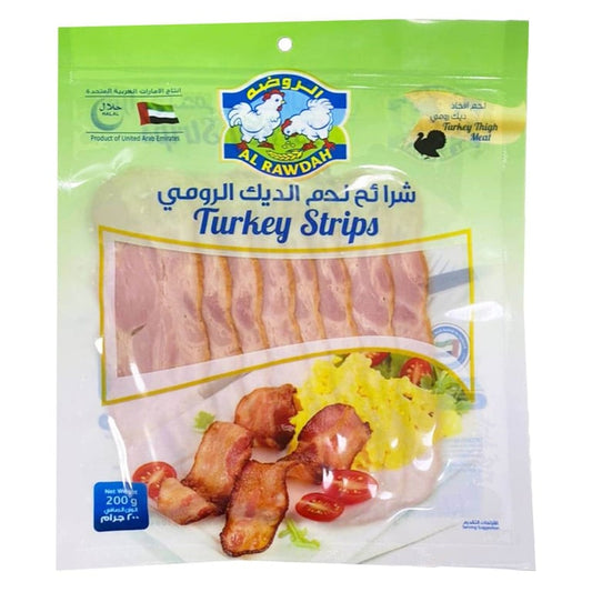 Al Rawdah Fresh Turkey Strips 200g