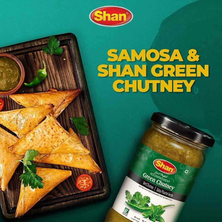 Shan Green Chutney 315g