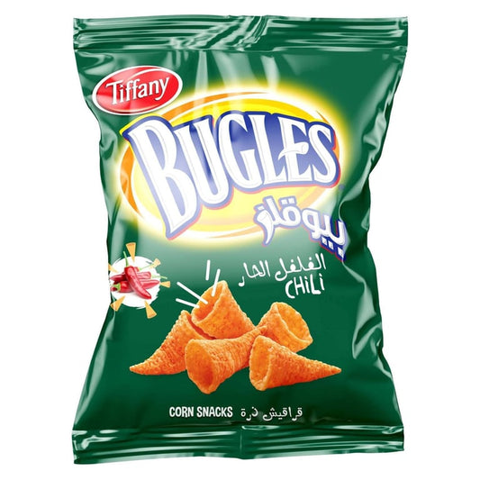 Tiffany Bugles Chili Crispy Corn Snacks 75g