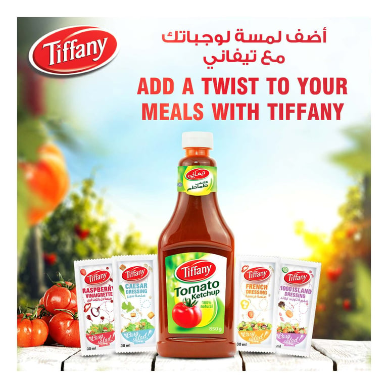 Tiffany Tomato Ketchup 850g