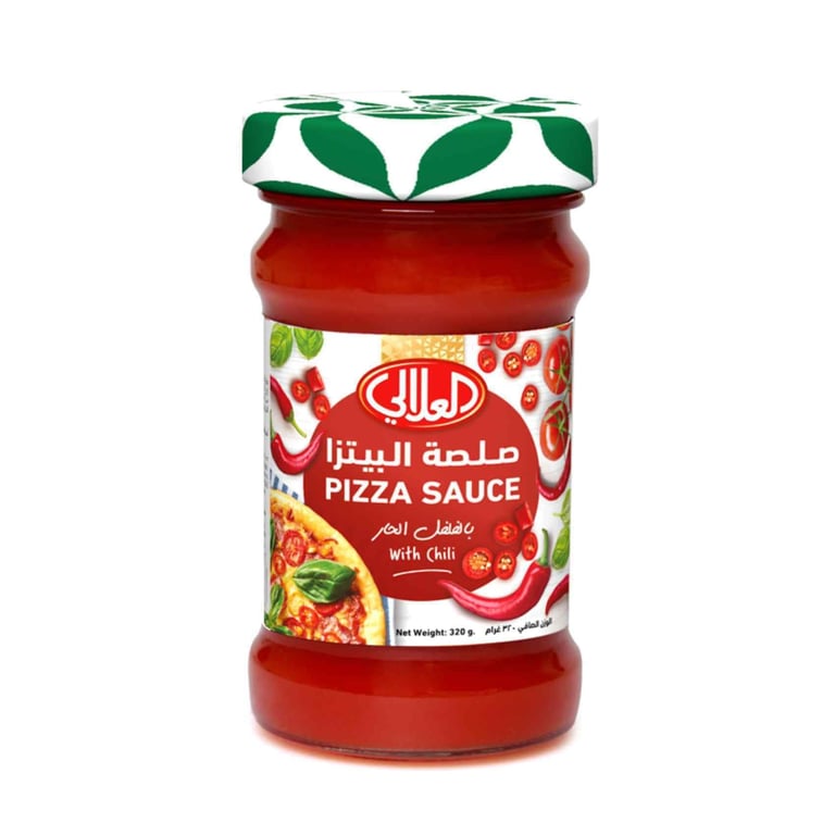 Al Alali Pizza Sauce Hot Chili 320g