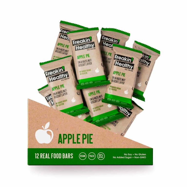 Freakin Healthy Apple Pie Bar 40g Pack of 12