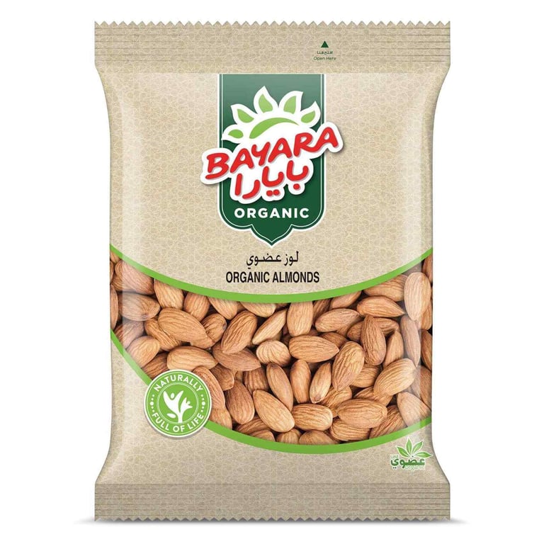 Bayara Organic Almonds 200g