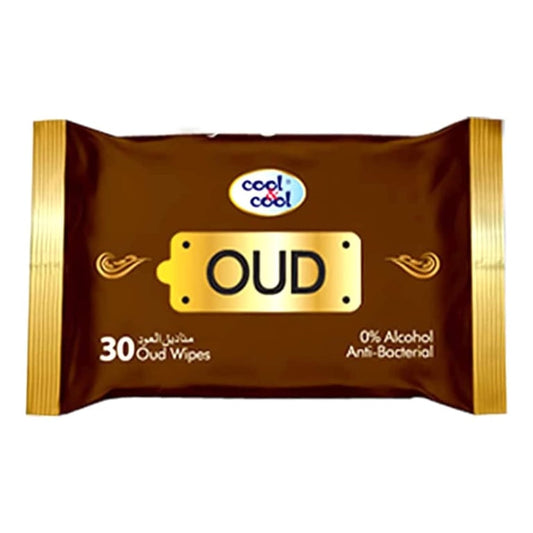 Cool &amp; Cool Anti-Bacterial Skin White 30 Wipes