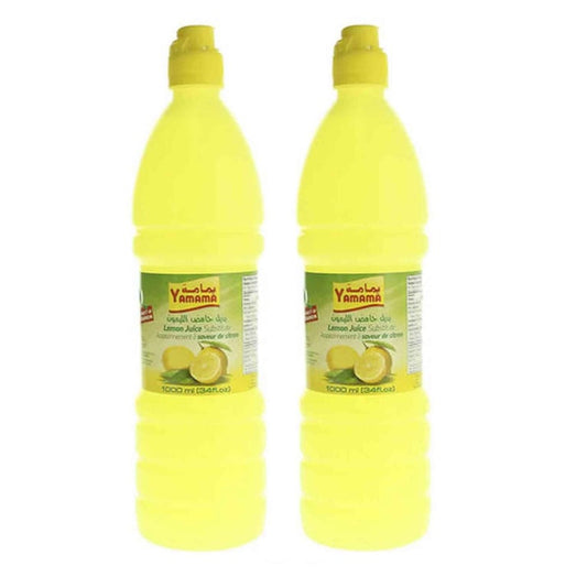 Yamama Lemon Juice 1L Pack of 2