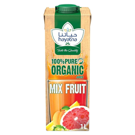 Hayatna 100% Pure Organic Mix Fruit Juice 1L