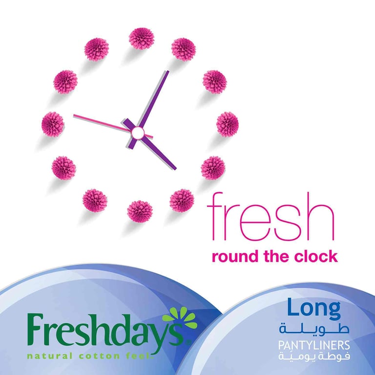 Freshdays Daily Liners  Long 72 Liners