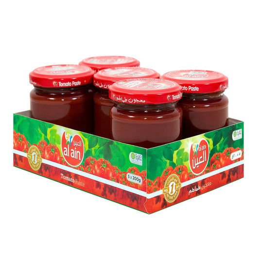 Al Ain Tomato Paste Jar 200g Pack of 5