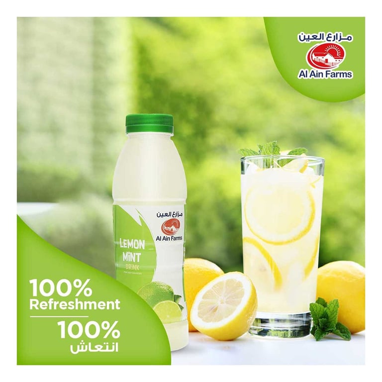 Al Ain Fresh Lemon Mint Juice 500ml