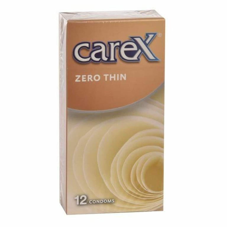 Carex Super Thin Condoms Beige 12 PCS