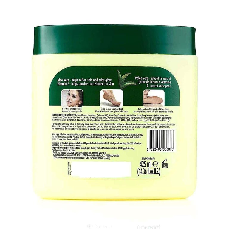 Dabur Herbolene Aloe Petroleum Jelly White 425ml