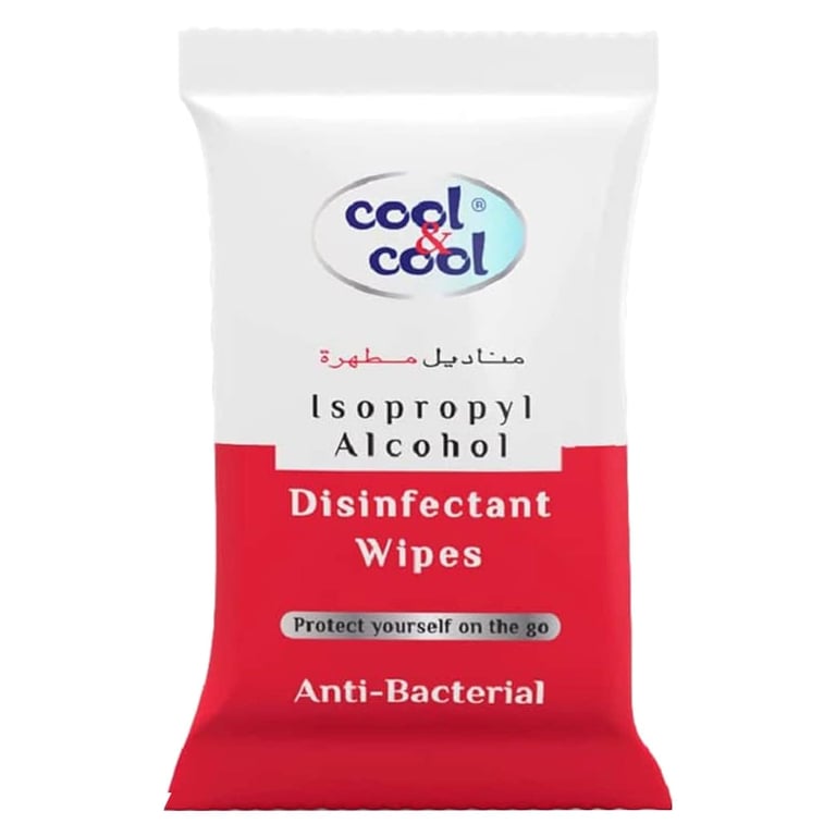 Cool &amp; Cool  Disinfectant 10 Wipes