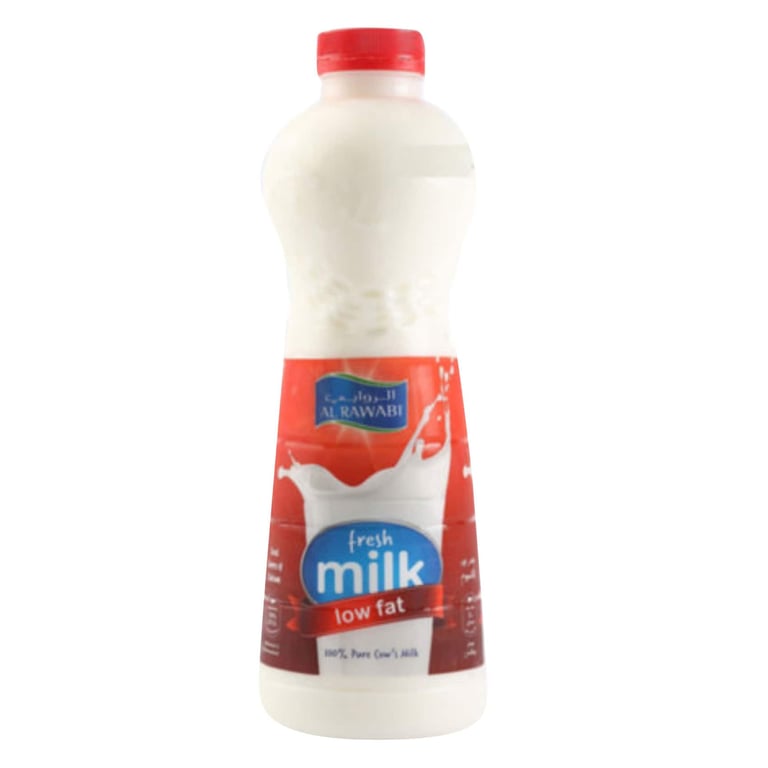 Al Rawabi Low Fat Fresh Milk 1L