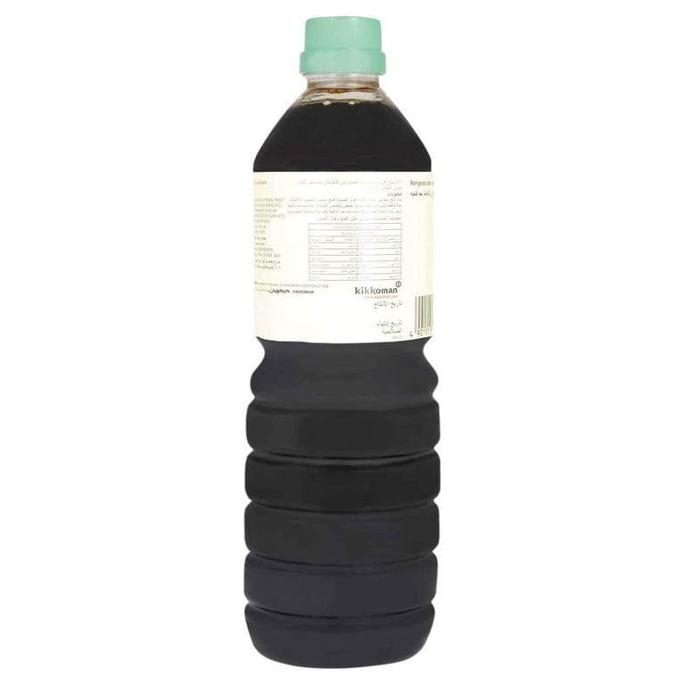 Kikkoman Naturally Brewed Less Salt Soy Sauce 1L