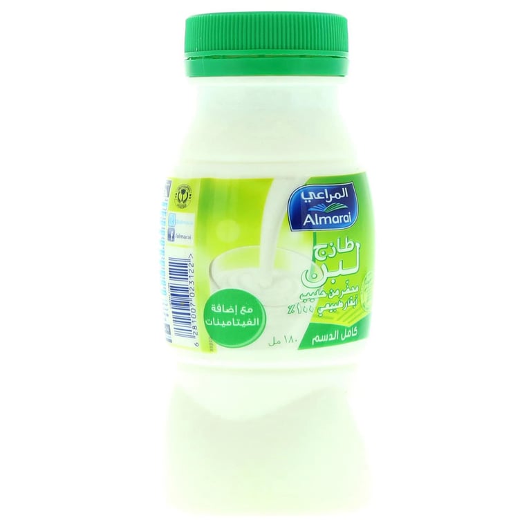 Almarai Full Fat Fresh Laban With Added Vitamins 180ml