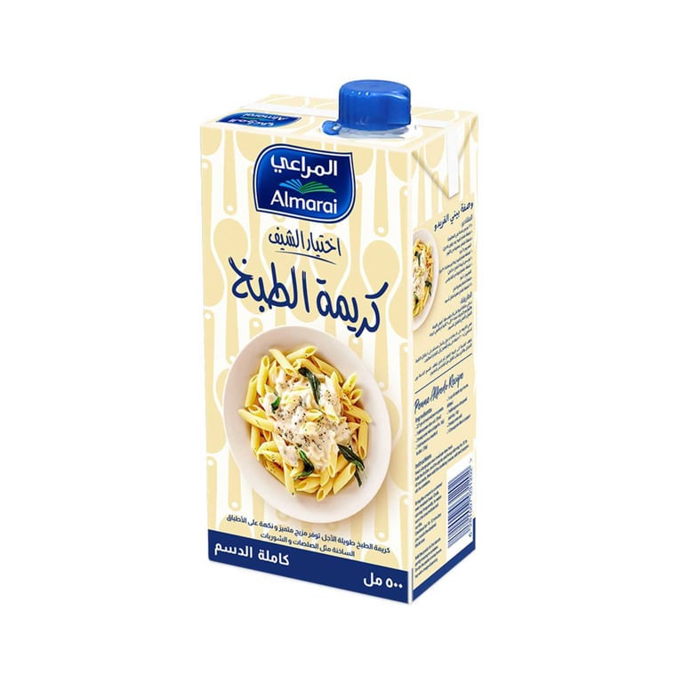 Almarai UHT Cooking Cream Full Fat 500ml