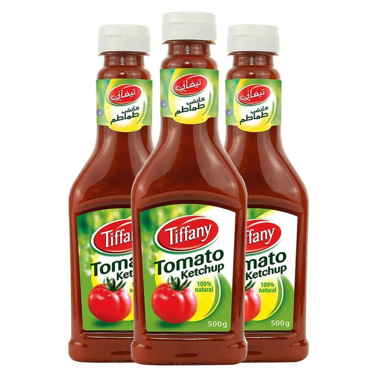 Tiffany Tomato Ketchup 500g Pack of 3