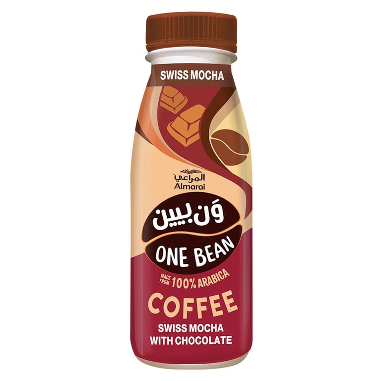 Almarai One Bean Coffee Swiss Mocha With Chocolate 250ml