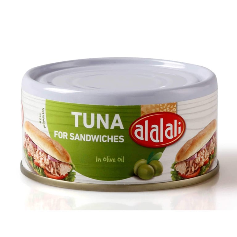 Al Alali Yellowfin Tuna For Sandwiches In Olive Oil 170g