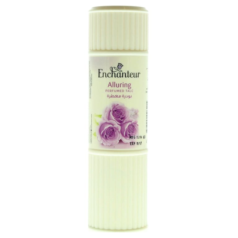 Enchanteur Alluring Perfumed Talcum Powder White 125g