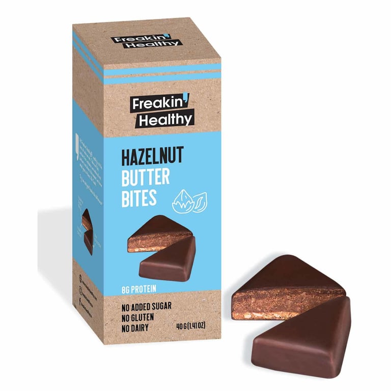 Freakin Healthy Hazelnut Butter Bites 40g