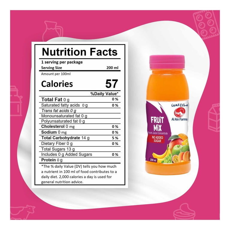 Al Ain Mix Fruit Juice 200ml