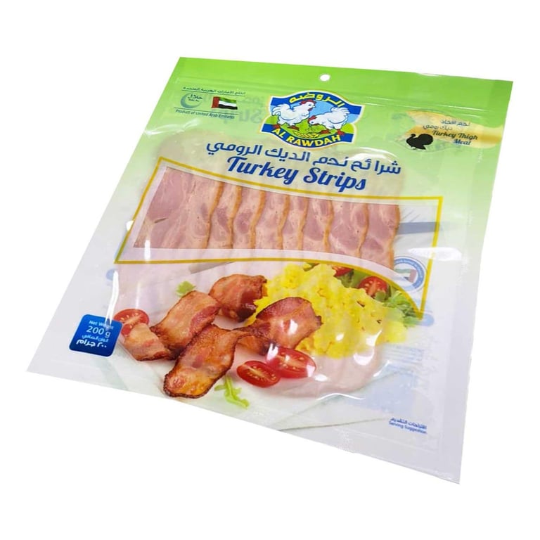 Al Rawdah Fresh Turkey Strips 200g