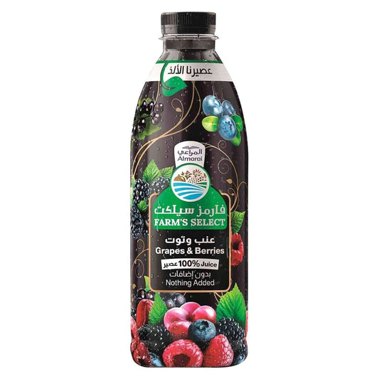 Almarai Farm&#39;s Select Grapes Berries Juice 1L