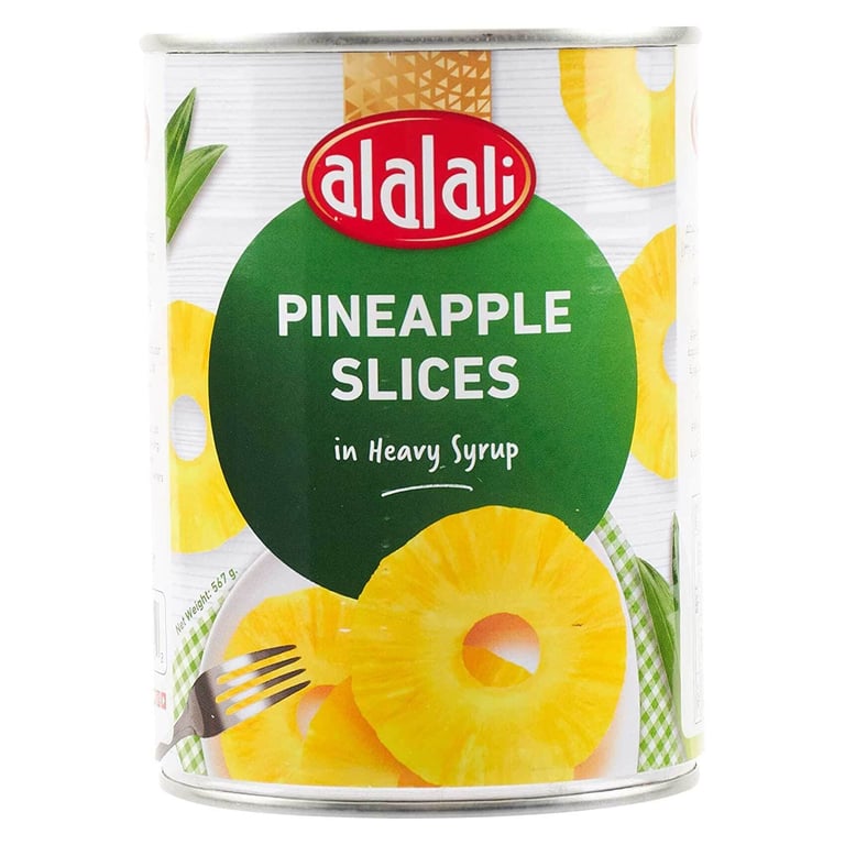 Al Alali Pineapple Slices In Heavy Syrup 567g