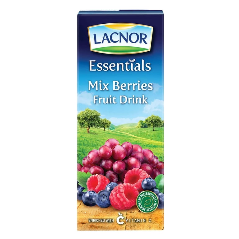 Lacnor Essentials Mixed Berries Juice 1L