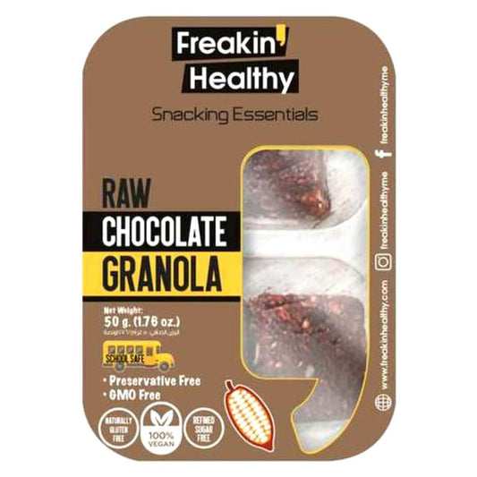 Freakin Healthy Raw Chocolate Granola Bar 50g