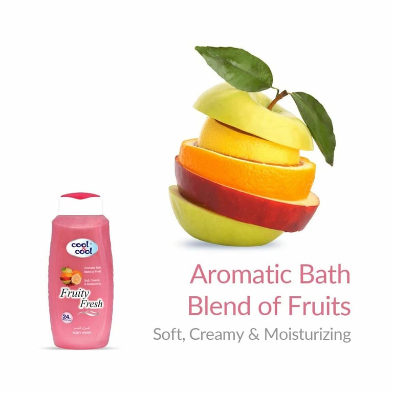 Cool &amp; Cool Fruity Fresh Body Wash 500ml