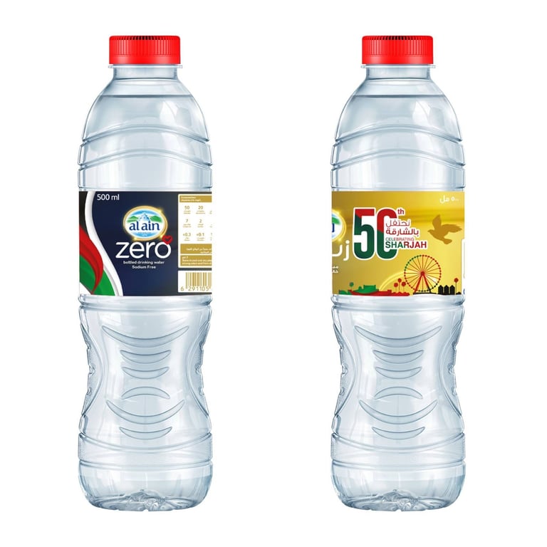 Al Ain Zero Sodium Drinking Water 500ml Pack of 12