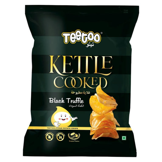Teetoo Kettle Cooked Black Truffle Chips 150g