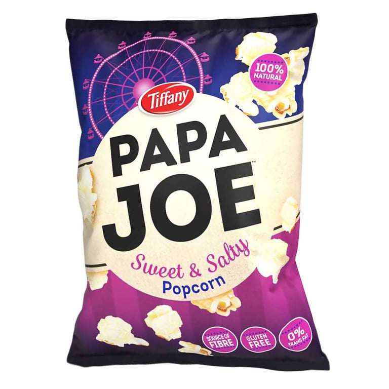 Tiffany Papa Joe Sweet And Salty Popcorn 100g