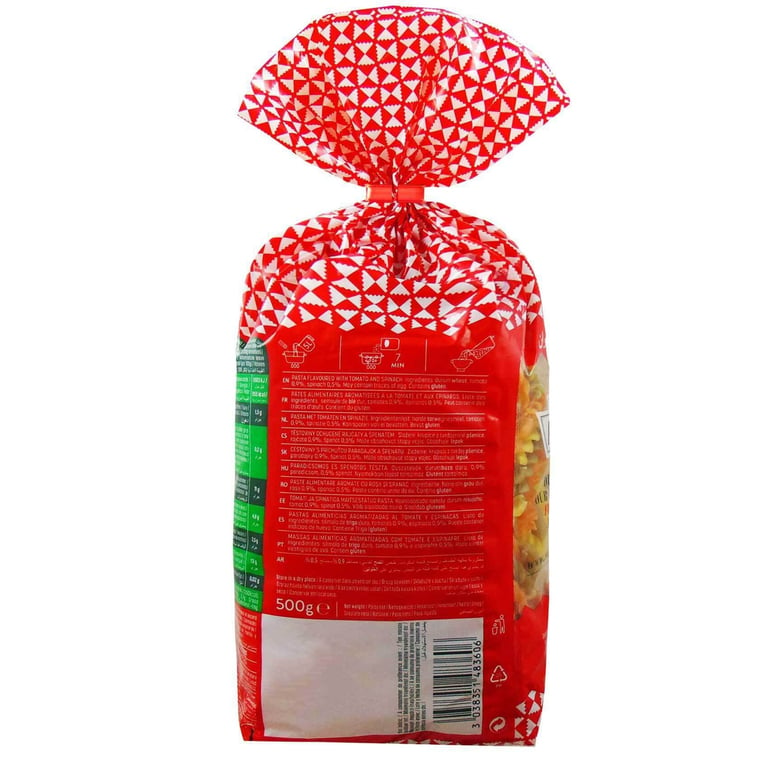 Panzani Fusilli Tricolore Pasta 500g